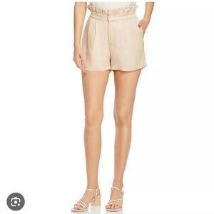 Cupcakes & Cashmere Ruffle High Waisted Shorts